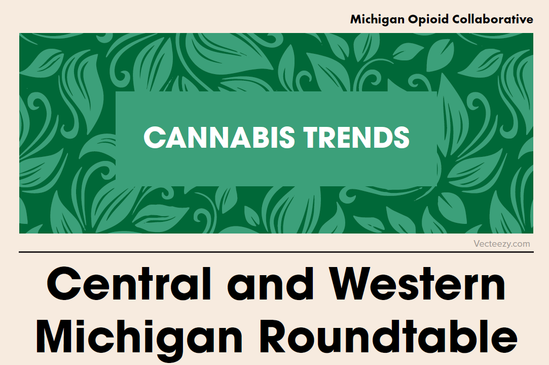 Cannabis trends flyer image.