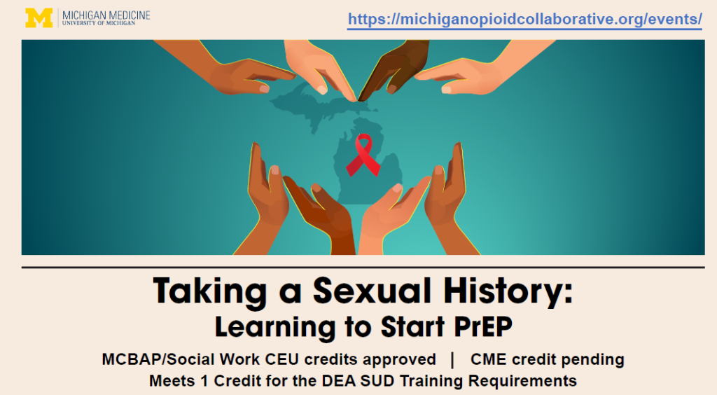 Taking A Sexual History Learning To Start Prep Mcbap And Social Work Ceu Credits Approved Cme 2947